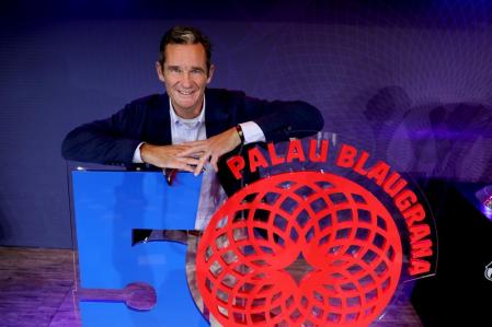 Iñaki Urdangarin en los actos por el 50 aniversario del Palau