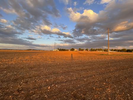 Fotografía en la que se ha tenido en cuenta la altura y el ángulo de la línea del horizonte.