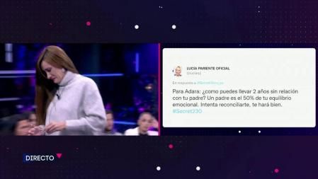 “¿Cómo puedes llevar dos años sin relación con tu padre? Un padre es el 50% de tu equilibrio emocional. Intenta reconciliarte con él, te hará bien
