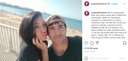 Jakelin es la nueva novia de Juan José Ballesta