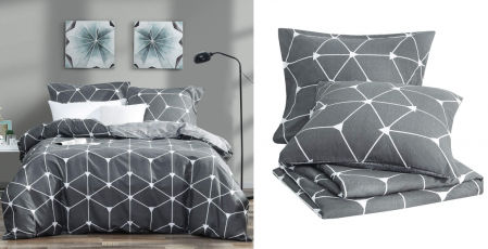 Funda nórdica con estampado geométrico Ruikasi