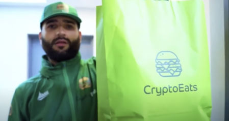 Captura de uno de los vídeos promocionales de Crypto Eats.
