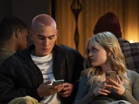 Aki y Audrey, una pareja en crisis (y con un tercero en el punto de mira).