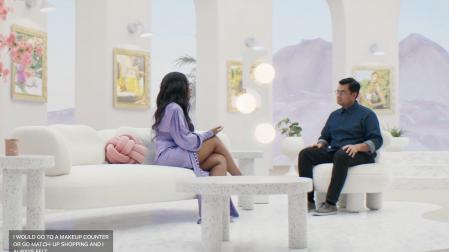 Uno de los escenarios virtuales mostrados en la presentación del metaverso