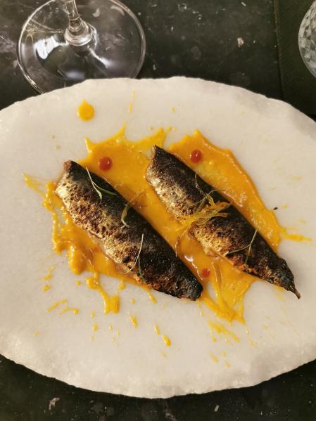 Sardinas en escabeche de cítricos