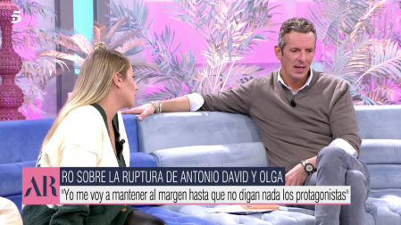 Joaquín Prat y Rocío Flores en 'El programa de Ana Rosa'