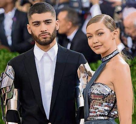 Gigi Hadid y Zayn Malik en la gala Met de 2016