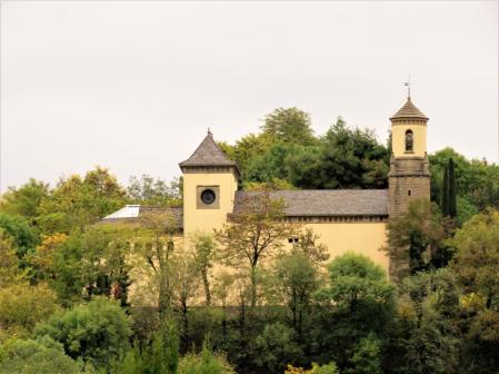 El camino Vora Ter en otoño.