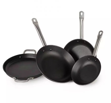 Set de 4 sartenes de hierro fundido BOJ