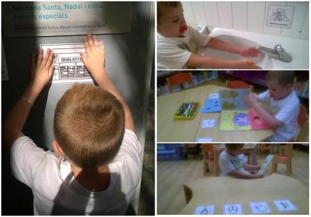 Jordi, hace años, en Can Sumarro