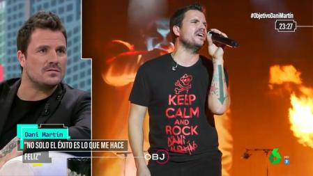 Dani Martín se sinceraba con Ana Pastor en 'El Objetivo'.
