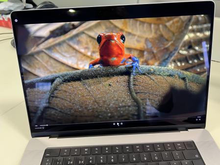 La calidad de la pantalla Liquid Retina XDR es extraordinaria