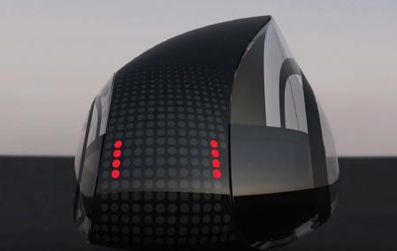 Autonomous Experience Pod, el futurista coche autónomo con un interior distinto para cada usuario.
