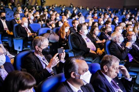 Asistentes en el Congreso Internacional de Hospitales que se celebra en Barcelona