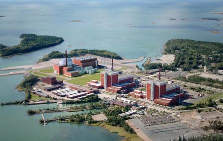 Central nuclear de Olkiluoto (Finlandia) .