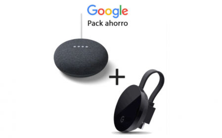 Pack Google Nest Mini + Chromecast 3