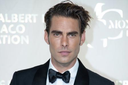 Model Jon Kortajarena attending the photocall during the 5th Monte-Carlo Gala For Planetary Health in Monte-Carlo, Monaco, on September 23, 2021.
