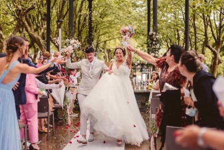 Oihane y Julieta celebraron su enlace en Lasarte (Guipúzcoa)