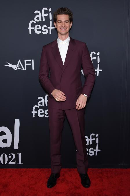 Andrew Garfield en la premire de 'tick, tick...BOOM!' en Los Ángeles