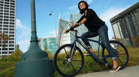 Tuck Bike, la ingeniosa bici a la que se le pliegan hasta las ruedas.