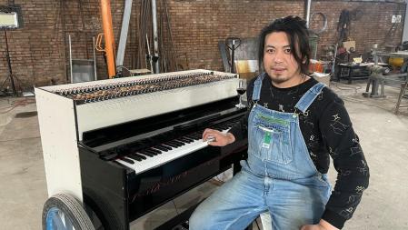 Handy Geng es el 'tiktoker' detrás del peculiar invento