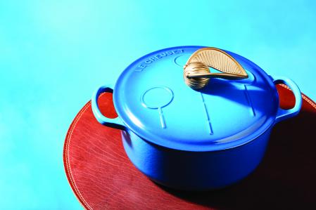 Cocotte Quidditch colección Harry Potter de Le Creuset