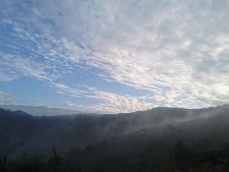 Niebla otoñal en el Vallès.