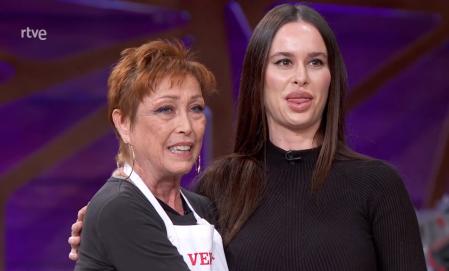 María Forqué, la transgresora hija de Verónica Forqué, acudió a 'MasterChef Celebrity' para ayudar a su madre