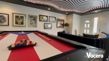 El equipo de decoradores ha creado un espacio inspirado en el artista.