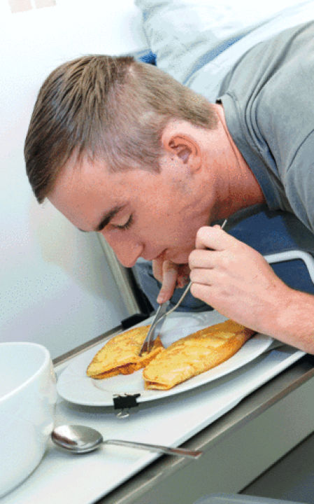 Los participantes deberán llevar a cabo todas las actividades diarias en la cama