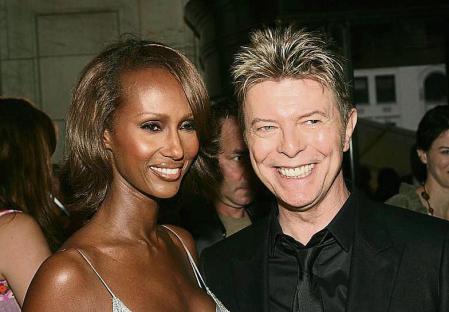 Bowie e Iman en una imagen de archivo. 