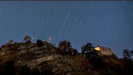 Lluvia de Leónidas en Sant Pere de Torelló.