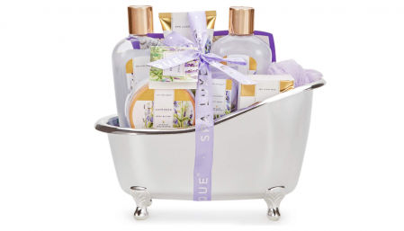 Set de regalo con productos de baño de olor lavanda de Spa Luxetique