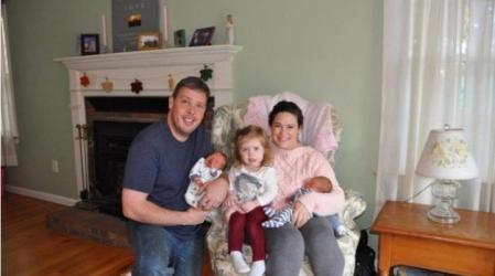 La familia al completo&nbsp;Peterson