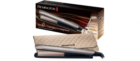 Remington Plancha de Pelo Profesional Keratin Therapy Pro