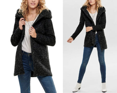 Abrigo Only Onlsedona Boucle Wool