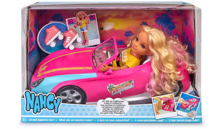 Muñeca Nancy con coche y accesorios