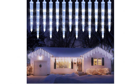Luces de Navidad de Exterior en forma de carámbanos de hielo Geemoo