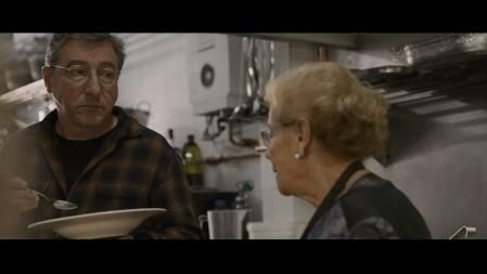 Joan Roca y Montserrat Font en un frame de 