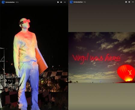 Kim compartió alguno de los grandes momentos del desfile.