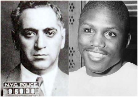 El mafioso Carbo y el boxeador Saxton