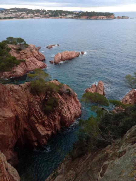 Vistas desde el Camino de Ronda de Sant Feliu de Guíxols.