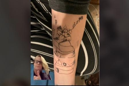 El resultado del tatuaje