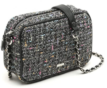 Bandolera en tejido jaspeado Misako Faber