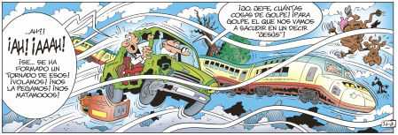 Mortadelo y Filemón cambio climático Ibáñez