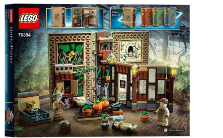 LEGO Harry Potter Momento Hogwarts: Clase de Herbología, Libro de Juguete Coleccionable, Estuche de Viaje