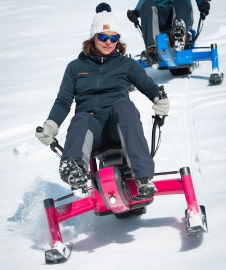 Arosno E-Trace, la divertida bici eléctrica para que la nieve no detenga tus pedaleos.