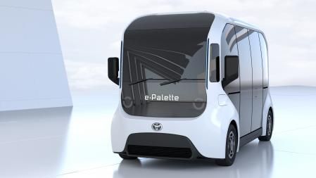 Toyota e-Palette, uno de los prototipos que ha mostrado la firma japonesa&nbsp;