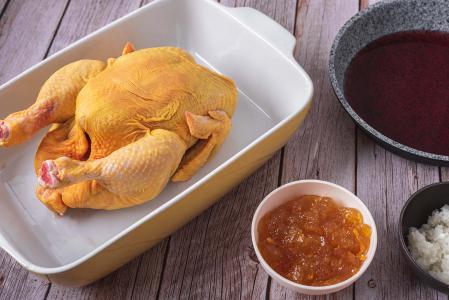 Pavo glaseado a la Jamaica