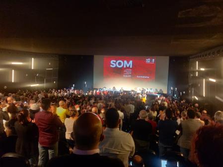 La sala del ABC Park donde se celebró la presentación.